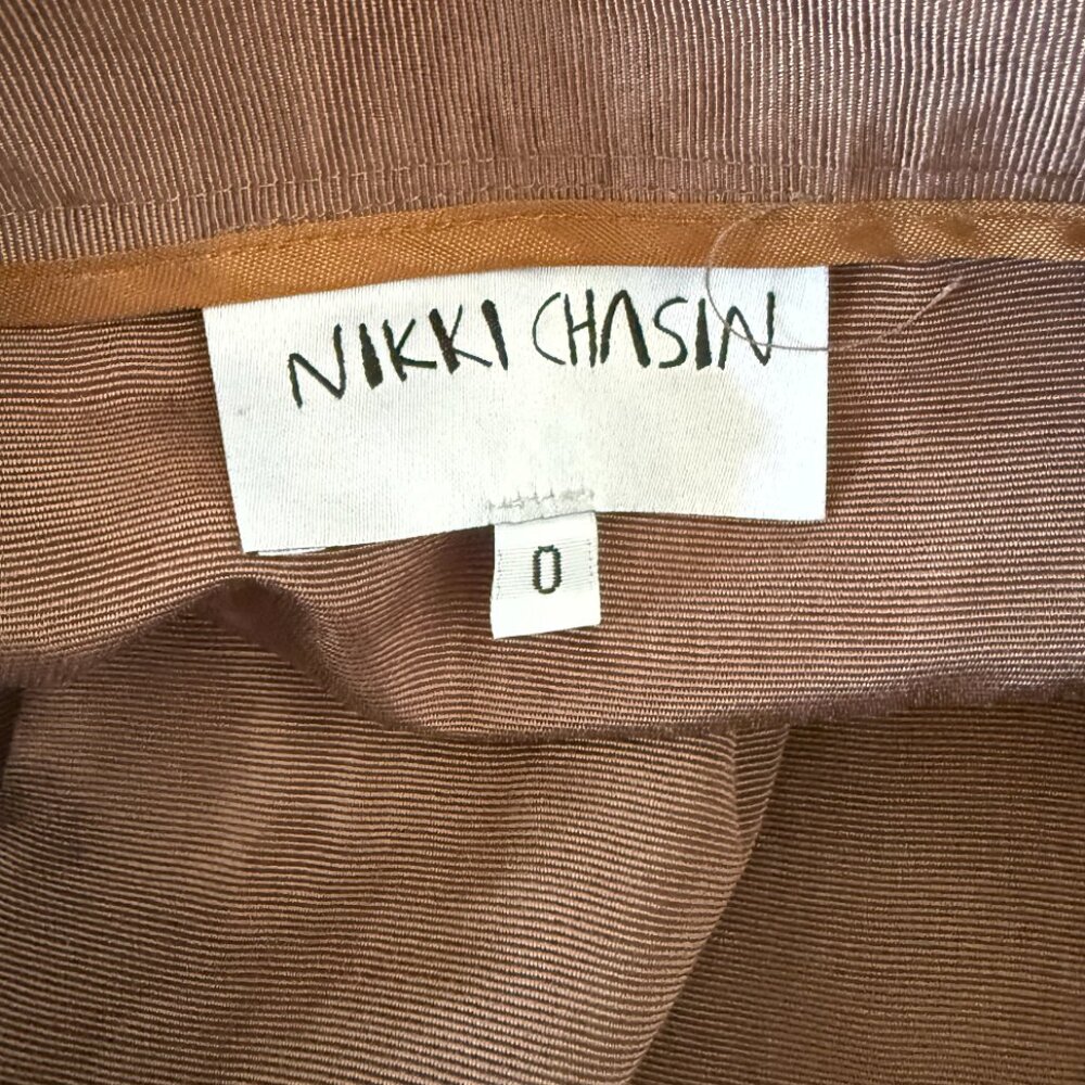 Brown Nikki Chasin skirt - Picture 4 of 4